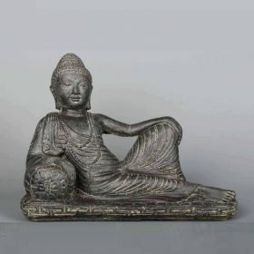 Statue de jardin Sculpture Bouddha Relax Allongé 80cm Grossiste, Importateur, Fournisseur Architecte Paysagiste pépinière Jardinerie Pisciniste