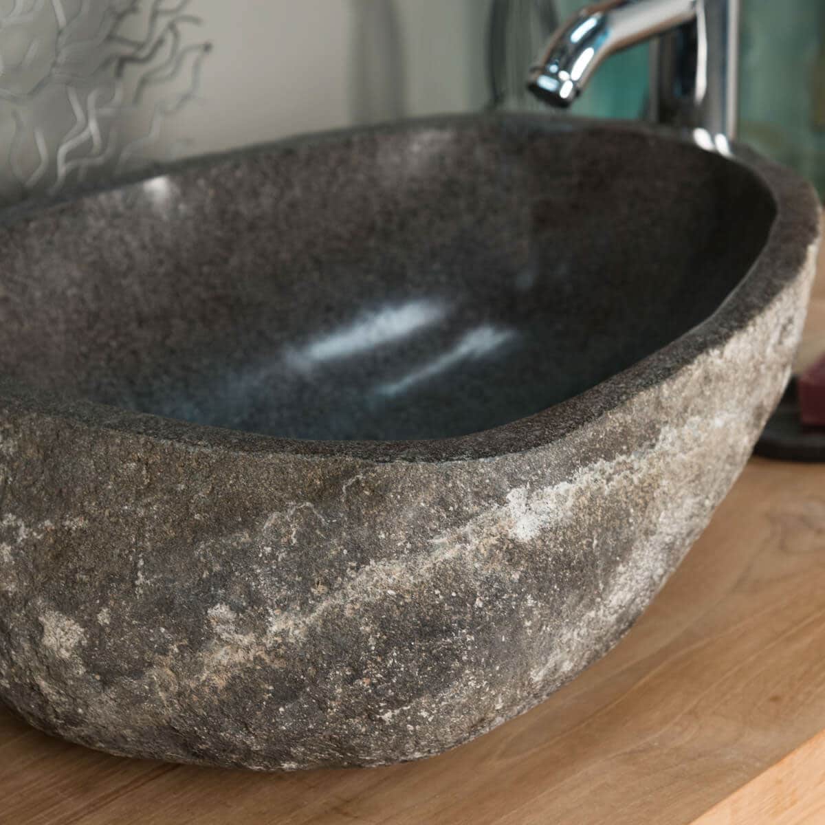 vasque-poser-en-pierre-naturelle-40-cmVasque Lave Main salle de bain