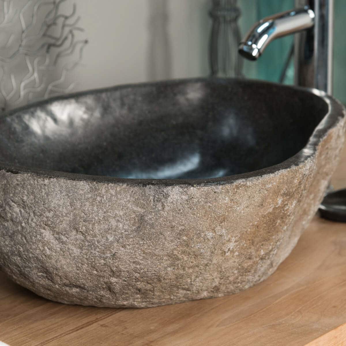 vasque-poser-en-pierre-naturelle-40-cmVasque Lave Main decoraton
