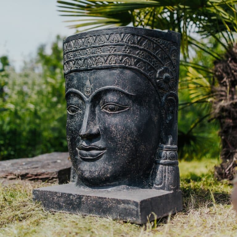 Fontaine Mur D Eau Visage Bouddha Jardin Zen Et S R Nit Exotic Design