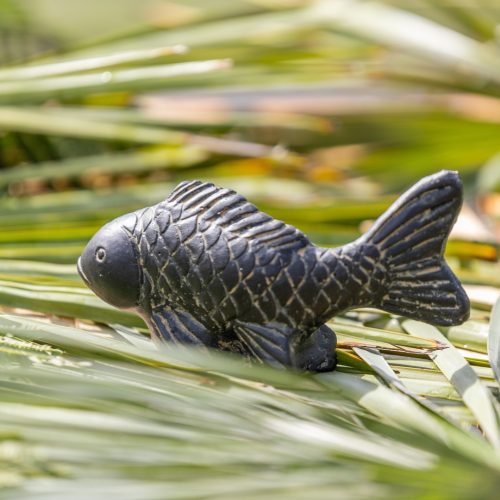 noir poisson étang Liner tissu maison jardin pisci – Grandado