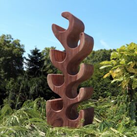 porte bouteille de vin bois de suar 70cm