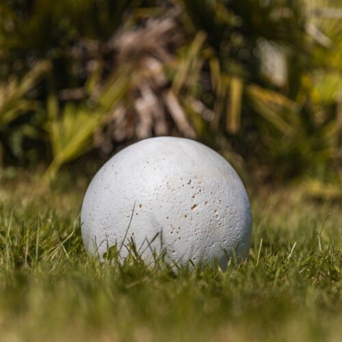 boule sphere deco déco jardin massif terrace blanc antique diametre 20 cm 30cm 40cm 50cm grossiste statue de jardin